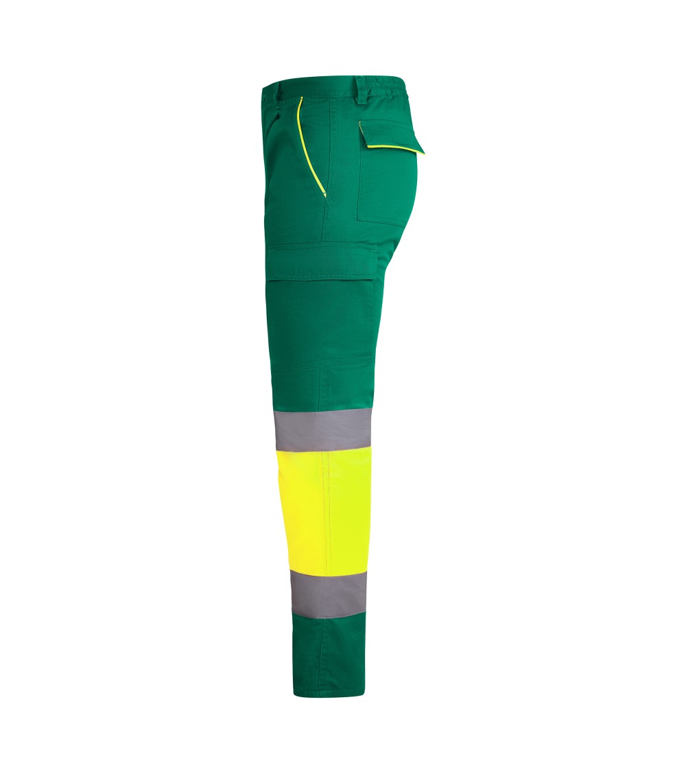 PANTALÓN LARGO AV MULTIBOLSILLOS BICOLOR FRIO POLAR