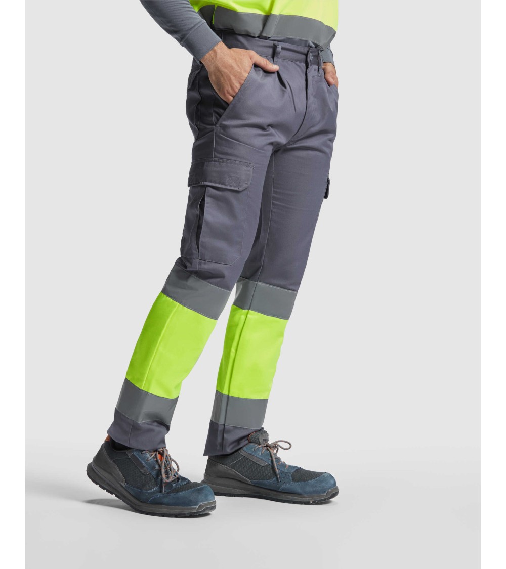 PANTALÓN AV MULTIBOLSILLOS FLUOR PROTECCIÓN LABORAL
