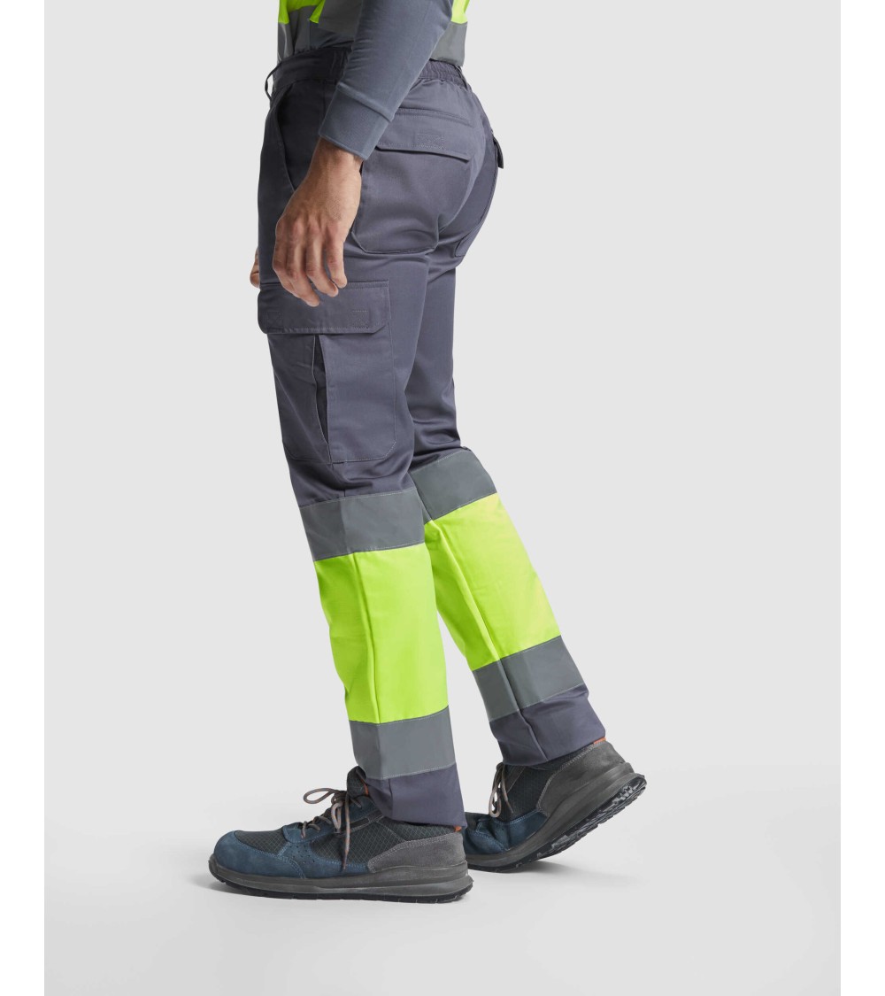 PANTALÓN AV MULTIBOLSILLOS FLUOR PROTECCIÓN LABORAL