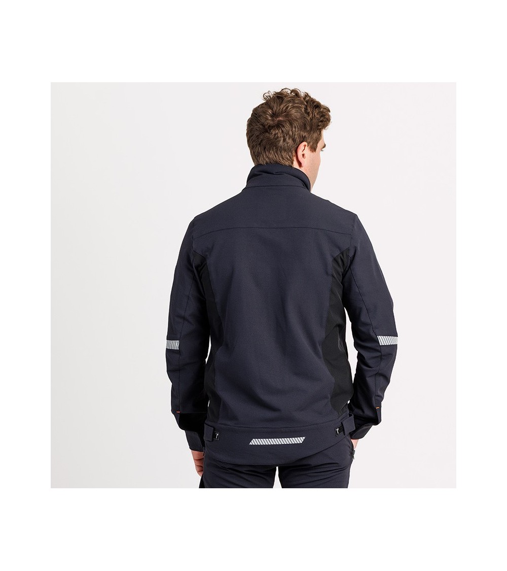 CHAQUETA TÉCNICA LIGERA CORTAVIENTOS HIDRÓFUGA TRANSPIRABLE PROFESIONAL