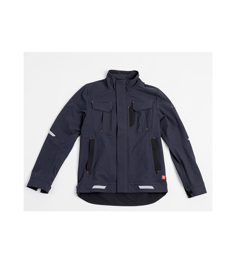 CHAQUETA TÉCNICA LIGERA CORTAVIENTOS HIDRÓFUGA TRANSPIRABLE PROFESIONAL