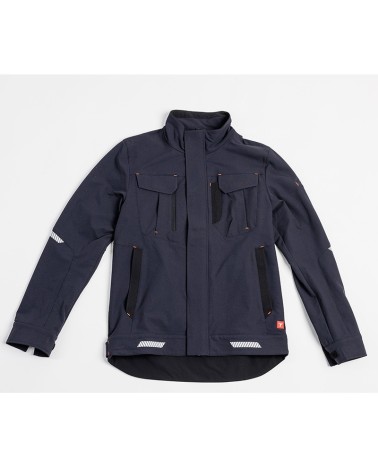 CHAQUETA TÉCNICA LIGERA CORTAVIENTOS HIDRÓFUGA TRANSPIRABLE PROFESIONAL