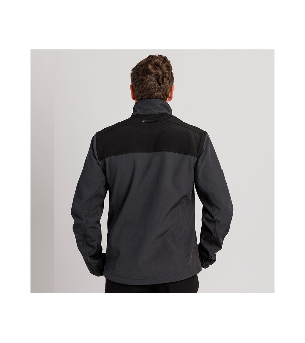 CHAQUETA SOFTSHELL RESISTENTE LLUVIA FORRO POLAR