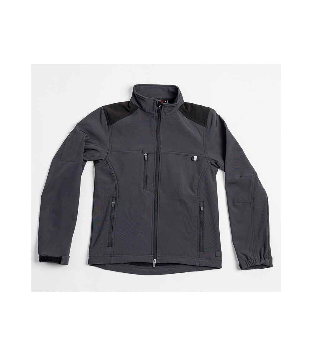 CHAQUETA SOFTSHELL RESISTENTE LLUVIA FORRO POLAR