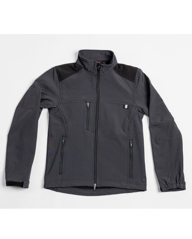 CHAQUETA SOFTSHELL RESISTENTE LLUVIA FORRO POLAR