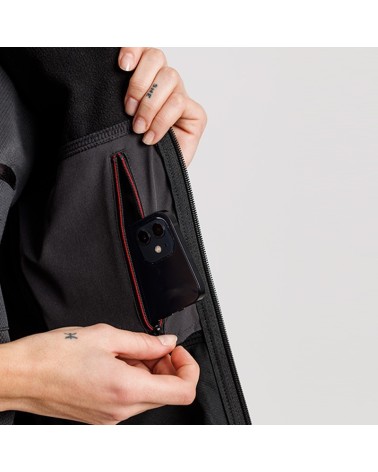 CHAQUETA SOFTSHELL RESISTENTE LLUVIA FORRO POLAR