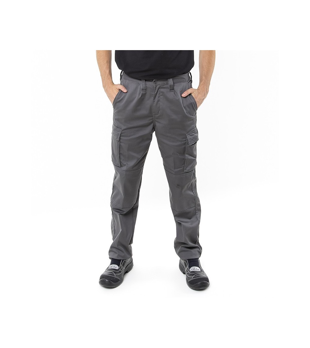 PANTALÓN ELÁSTICO MULTIBOLSILLOS TRABAJO