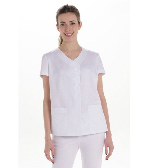 CASACA ESTÉTICA CON DETALLES DE RASO