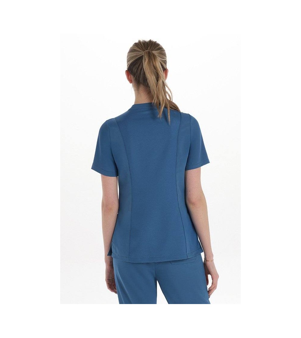 CASACA SANITARIA ELÁSTICA ENTALLADA