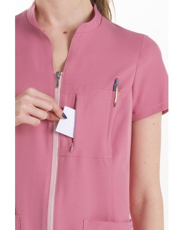 CHAQUETA SANITARIA MUJER STRETCH ENTALLADA