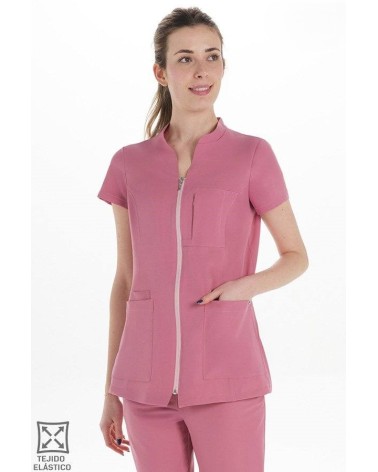 CHAQUETA SANITARIA MUJER STRETCH ENTALLADA