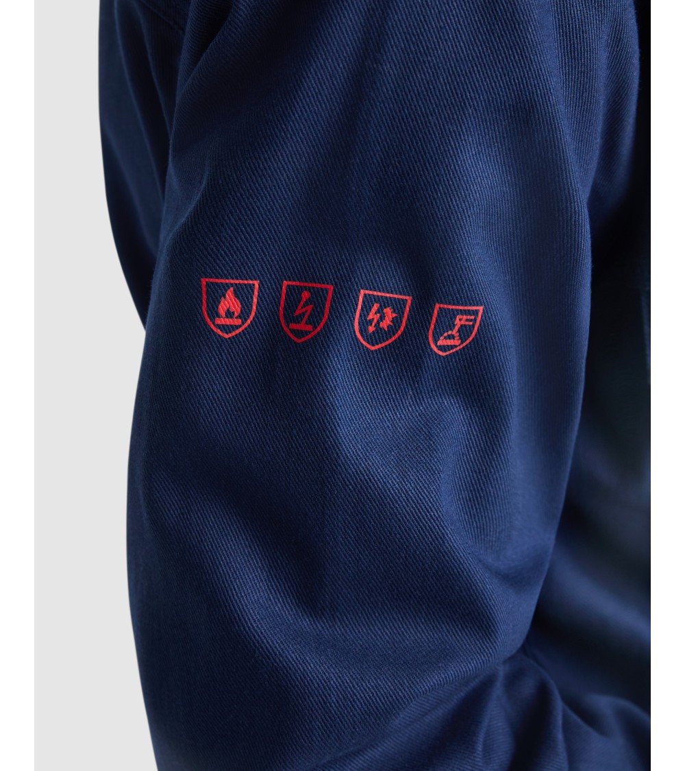 CHAQUETA IGNÍFUGA ANTIESTÁTICA PARA SOLDADURA