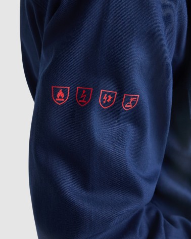 CHAQUETA IGNÍFUGA ANTIESTÁTICA PARA SOLDADURA