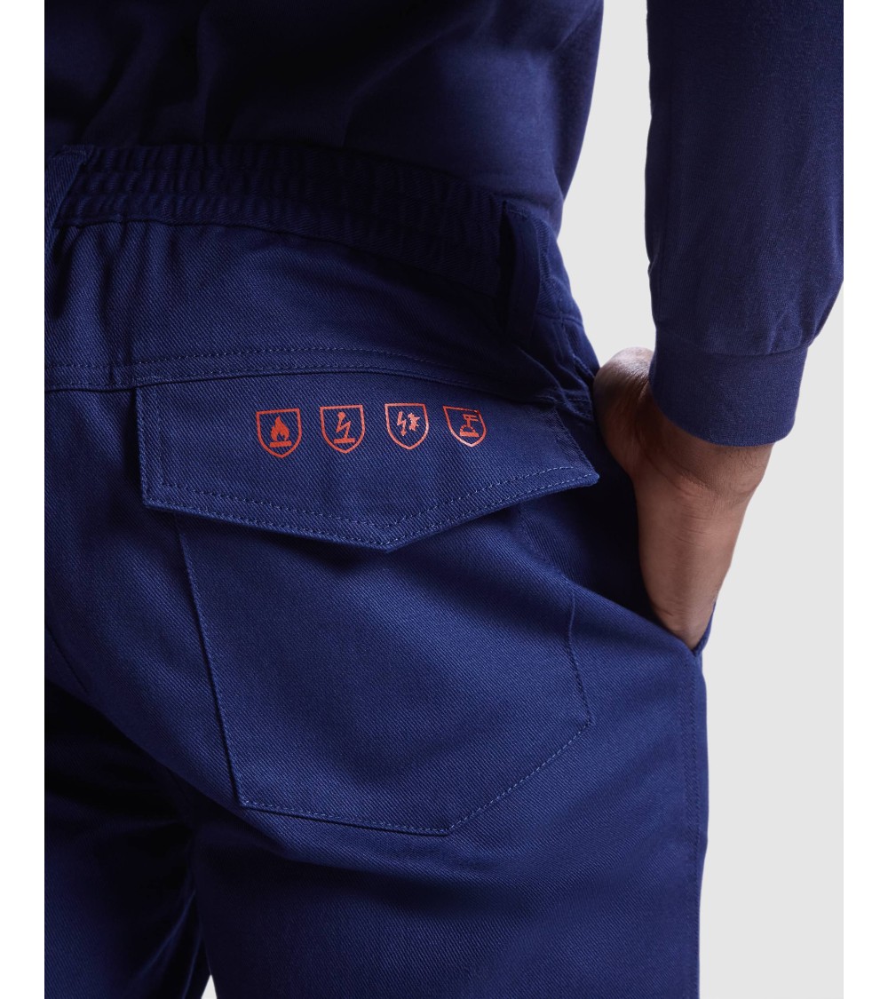 PANTALÓN IGNÍFUGO ANTIESTÁTICO PARA SOLDADURA