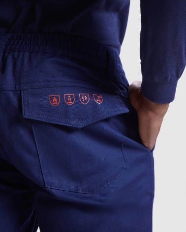 PANTALÓN IGNÍFUGO ANTIESTÁTICO PARA SOLDADURA