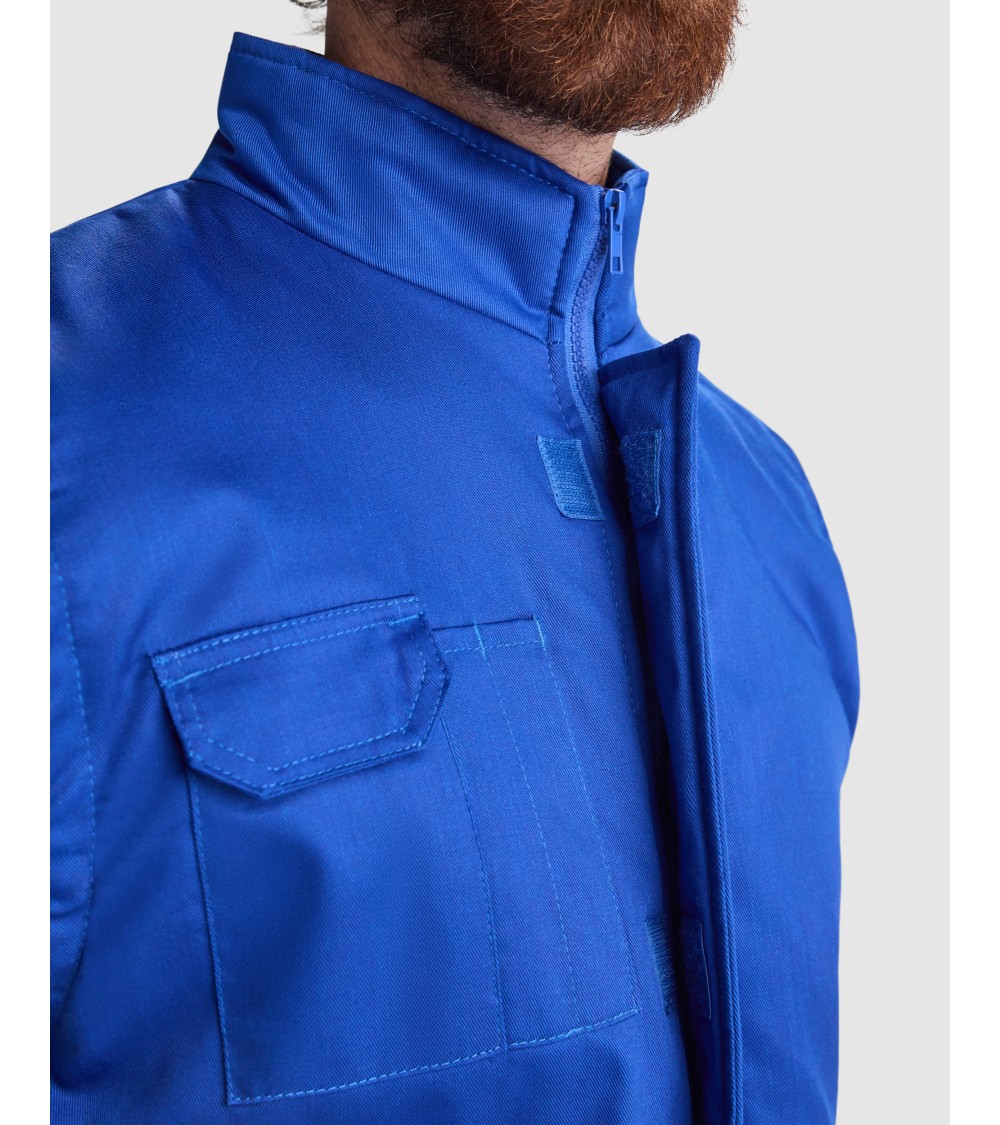 CHALECO LABORAL ACOLCHADO MULTIBOLSILLOS TRABAJO