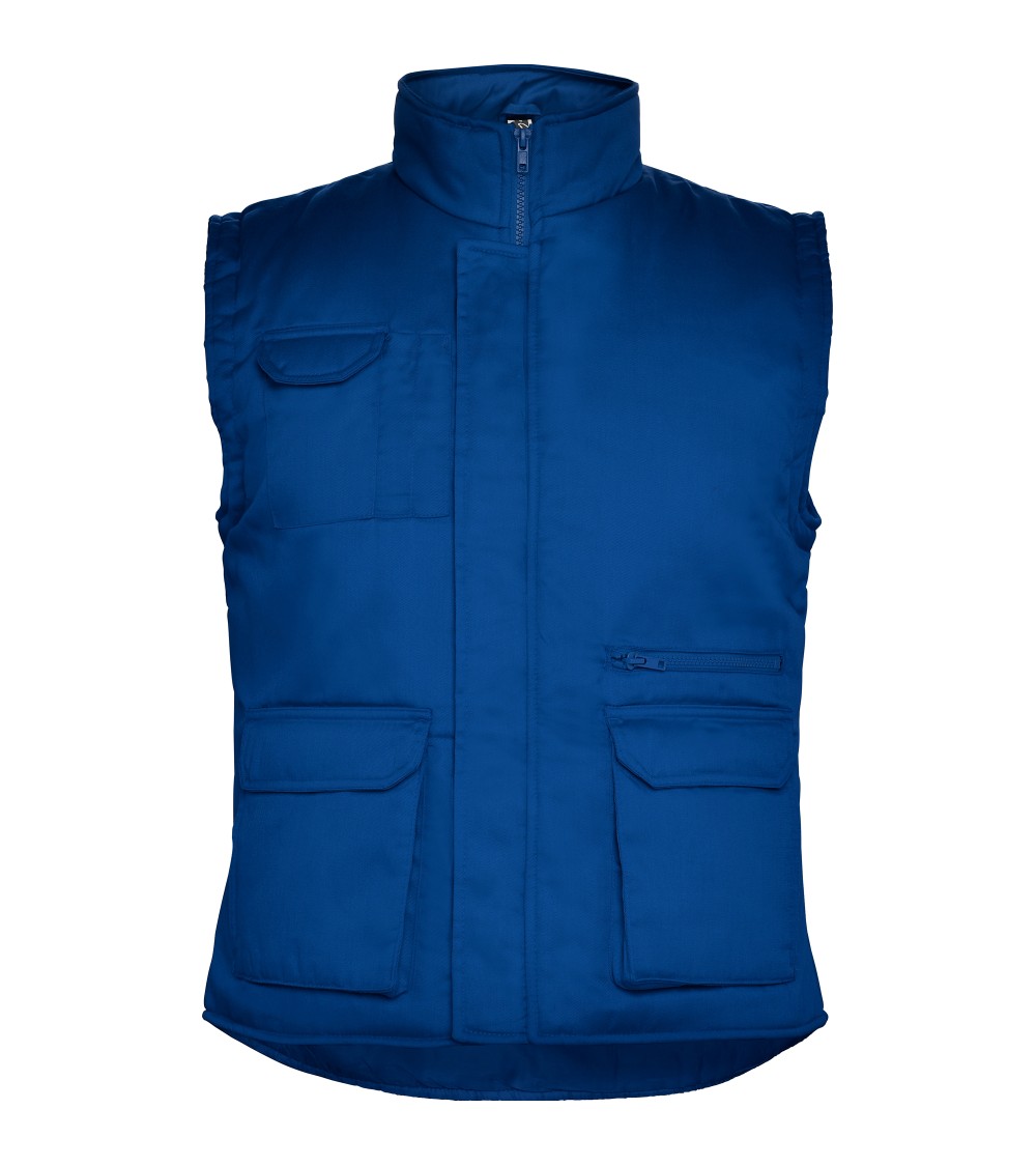 CHALECO LABORAL ACOLCHADO MULTIBOLSILLOS TRABAJO