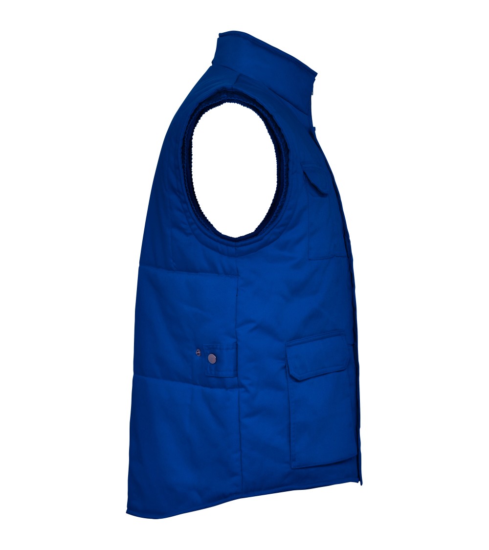 CHALECO LABORAL ACOLCHADO MULTIBOLSILLOS TRABAJO