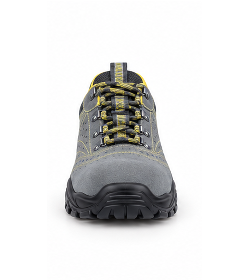 zapato seguridad perforado