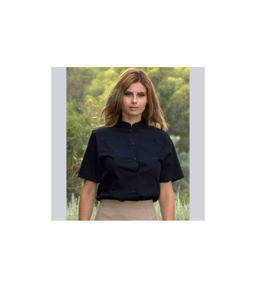 CAMISA SRA M/CORTA CUELLO MAO