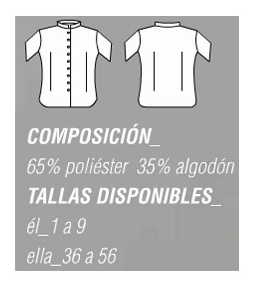 CAMISA SRA M/CORTA CUELLO MAO