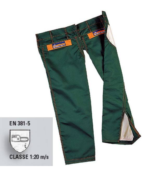 PANTALON ANTICORTE MOTOSIERRA Cerrado