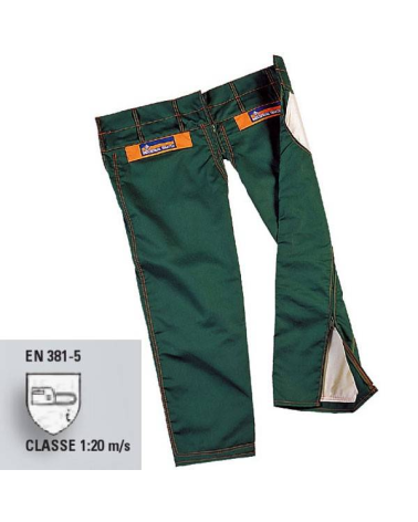 PANTALON ANTICORTE MOTOSIERRA Cerrado