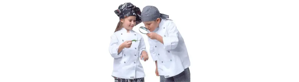 Trajes chef para niños