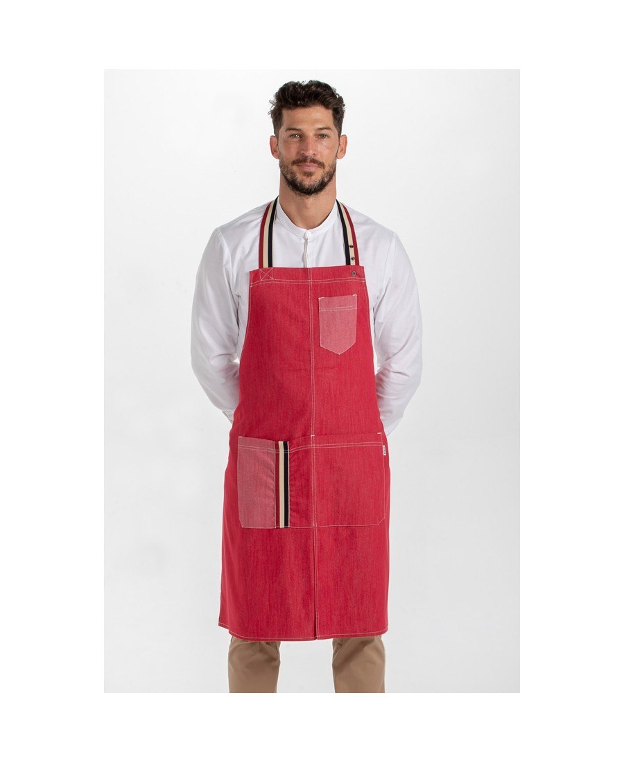 2 delantales para mujer con bolsillos, delantales para hombres, delantal de  cocina para mujer, delantal de cocina ajustable, delantal de chef (unisex)