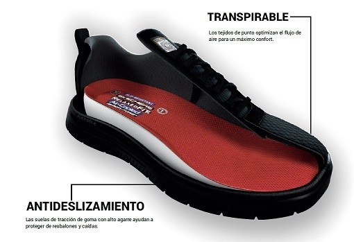 Descuidado asesinato conservador El Calzado Laboral SKECHERS WORK está en AZULES DE VERGARA - Azules de  Vergara S.L.