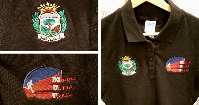personalización logotipo polos madrid ultra trail cercedilla