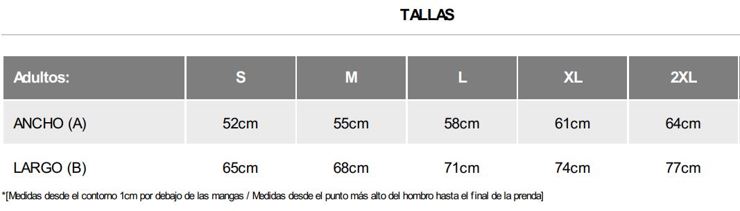 tallas