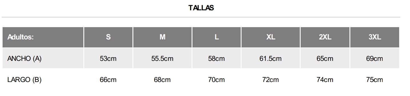 tallas