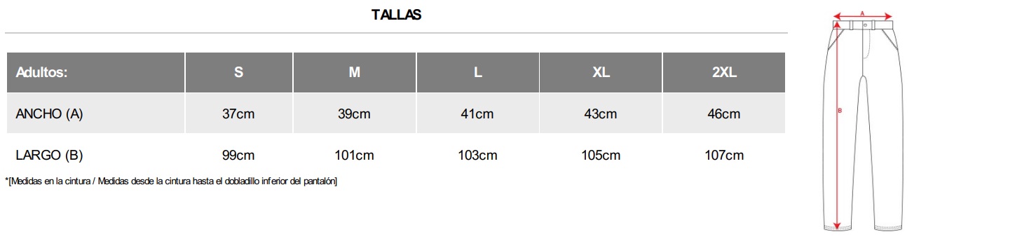 tallas