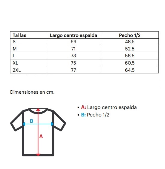 tallas