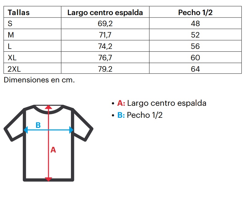 tallas