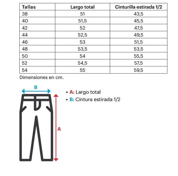 tallas