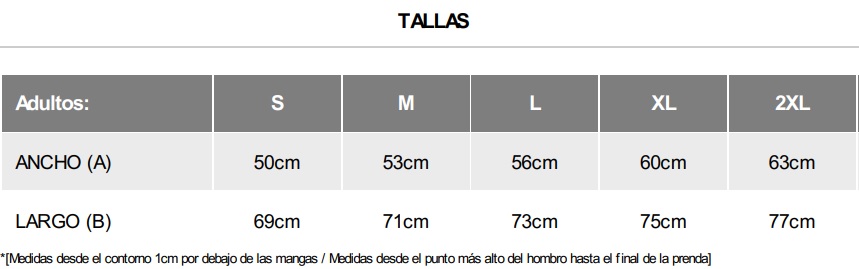 tallas