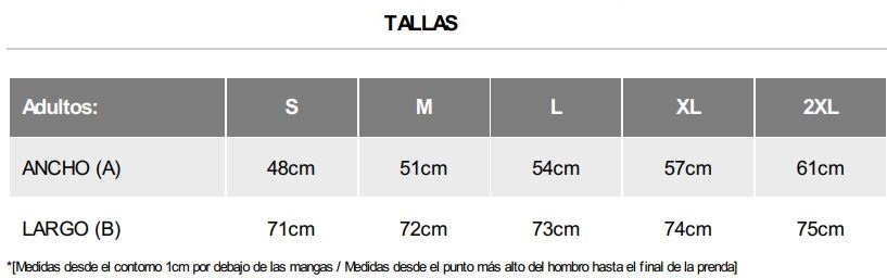 tallas