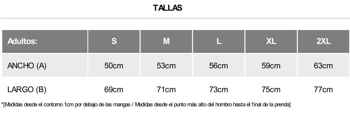 tallas